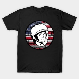 The American Astronaut Badge T-Shirt